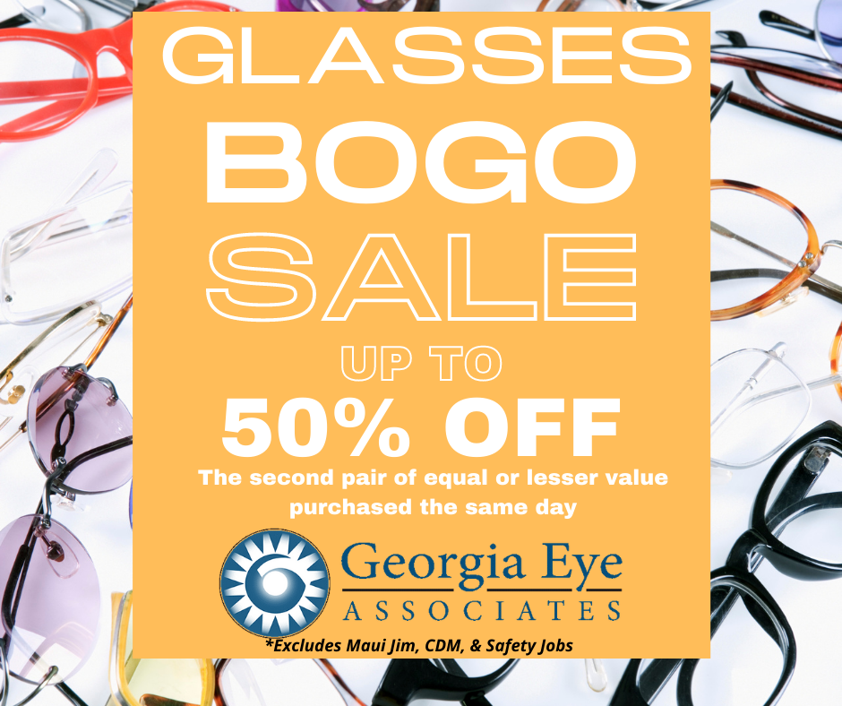 Glasses BOGO Sale Template