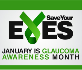 January is Glaucoma Awareness Month